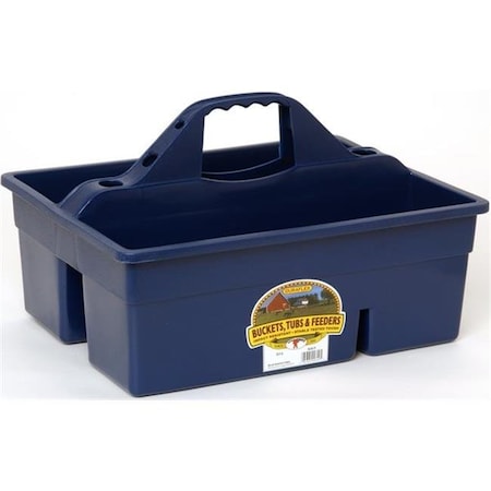 Miller Mfg Miller Manufacturing 405060005 DT6 Plastic Dura Tote Box; Navy 405060005